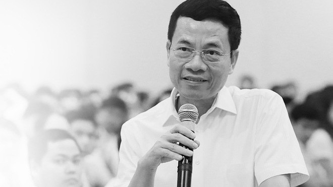 Ông Nguyễn Mạnh Hùng - Tổng giám đốc Tập đoàn Công nghiệp - Viễn thông Quân đội (Viettel).