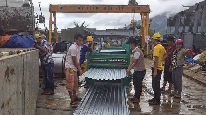 Ngoài ra, Tập đoàn Hoa Sen còn có hệ thống chi nhánh tại hai tỉnh Khánh Hòa, Phú Yên sẵn sàng phục vụ người dân mua hàng một cách nhanh nhất.