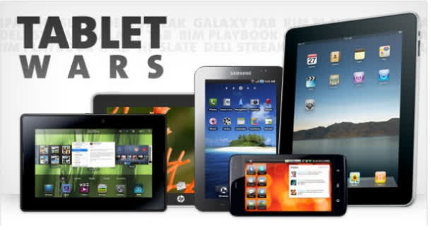 Cuộc chiến máy tính bảng đang diễn ra khốc liệt, nhưng iPad vẫn ngồi vững ngôi đầu.