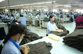 Hiện Việt Nam đang là một trong 5 quốc gia đứng đầu thế giới về xuất khẩu hàng dệt may.