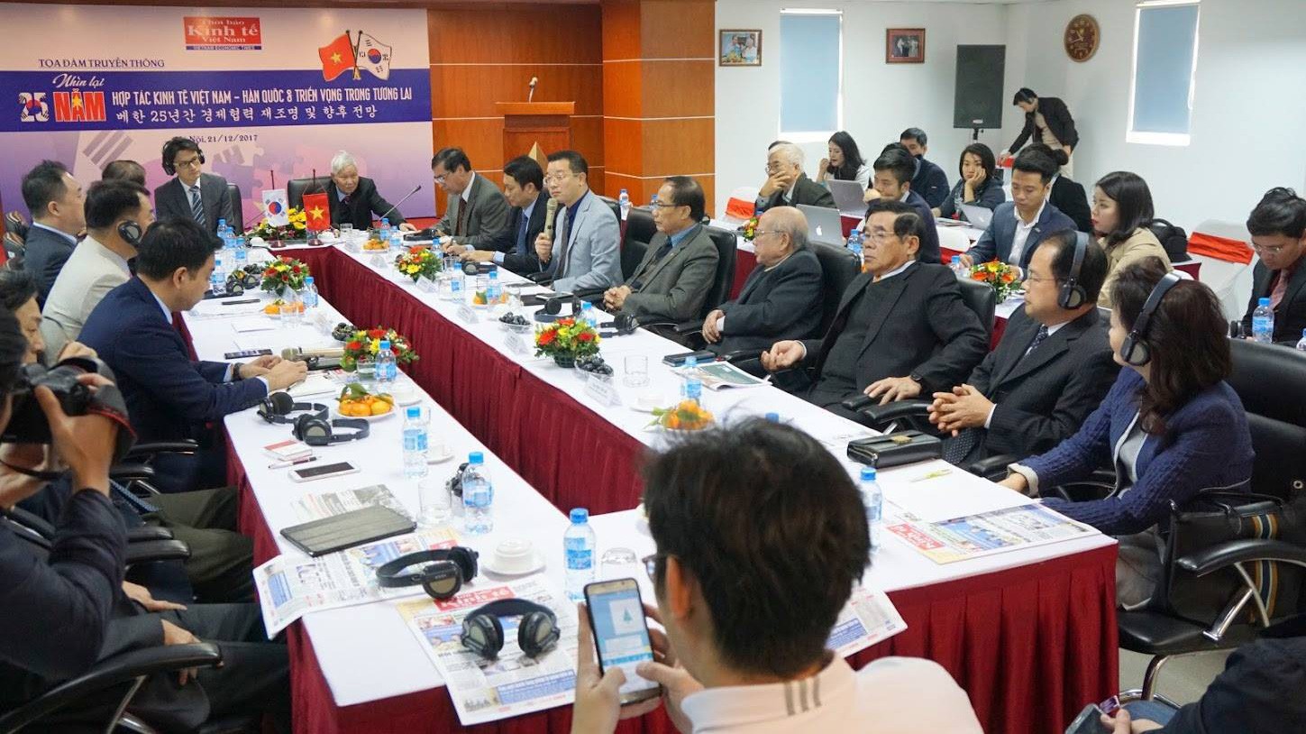 Quan hệ Việt - Hàn được nhìn nhận đang bước sang giai đoạn trưởng thành đến phát triển theo chiều sâu - Ảnh: Quang Phúc.