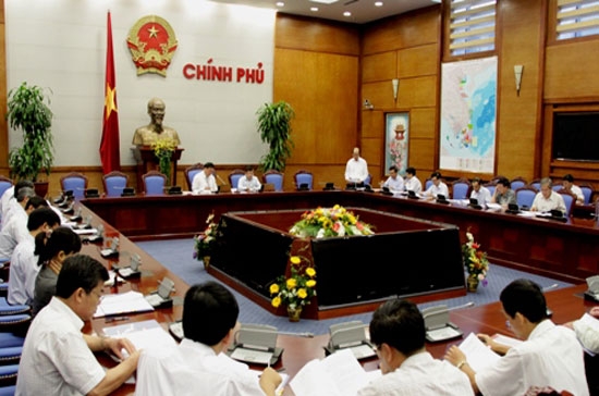 Phiên họp lần thứ 5 của Ban chỉ đạo Trung ương về Chính sách nhà ở và thị trường bất động sản - Ảnh: chinhphu.vn