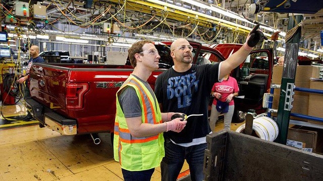 Bên trong hãng sản xuất xe Ford của Mỹ.