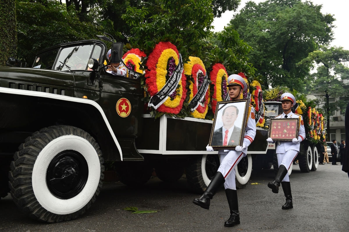Lễ truy điệu Chủ tịch nước Trần Đại Quang - Ảnh 9.