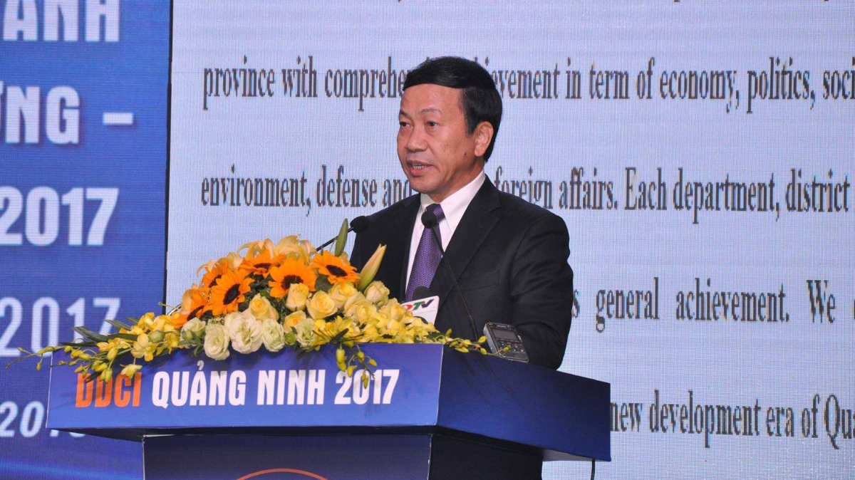Phó chủ tịch UBND tỉnh Quảng Ninh, ông Nguyễn Văn Thành đánh giá cao sáng kiến đo lường mức độ ủng hộ của mạng xã hội với chính quyền
