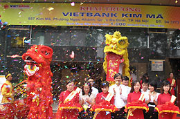 VietBank đặt kế hoạch có 100 điểm giao dịch vào cuối năm 2010.