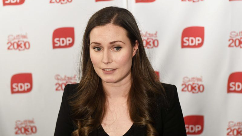 Bà Sanna Marin trở thành thủ tướng Phần Lan ở tuổi 34 - Ảnh: Reuters.