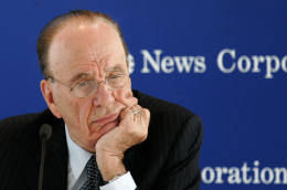 Tỷ phú Rupert Murdoch, ông chủ của tập đoàn báo chí News Corp.