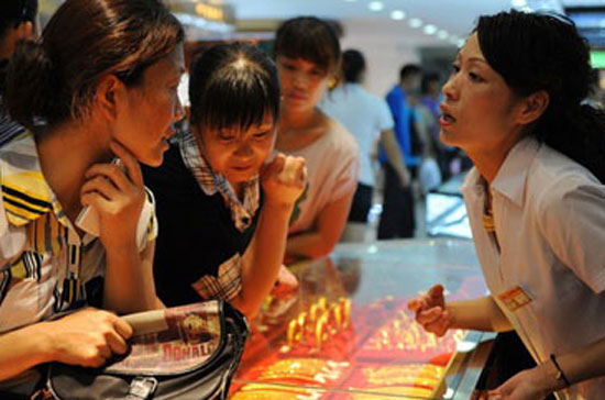 Giá vàng thế giới đêm qua giảm nhẹ - Ảnh: Getty.