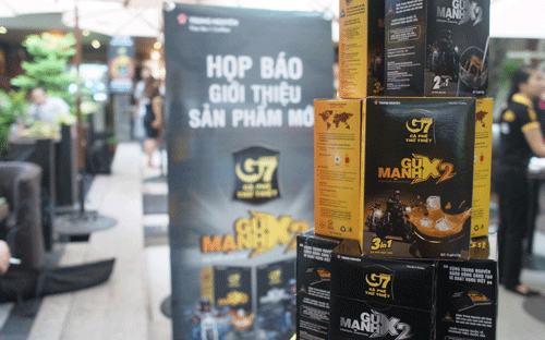 Cà phê G7 gu mạnh X2 là sản phẩm mới đầu tiên ra mắt thị trường trong năm 2013.