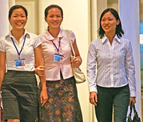 Nhu cầu nhân sự về bán hàng, kế toán - tài chính, ngân hàng, công nghệ thông tin đang tăng mạnh.