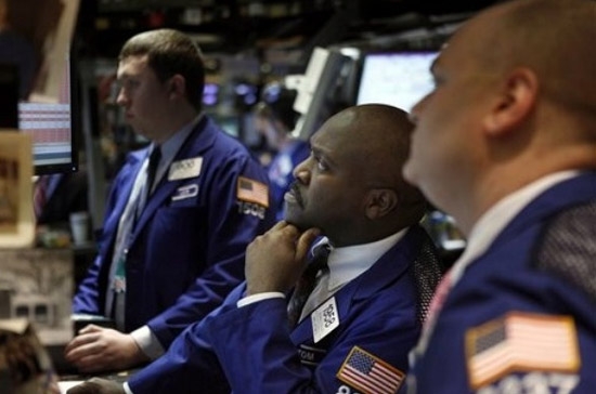 hanh khoản phiên này ở mức rất tốt, trên sàn New York, American Stock Exchange và Nasdaq, khối lượng giao dịch đạt 10 tỷ cổ phiếu - Ảnh: AP.