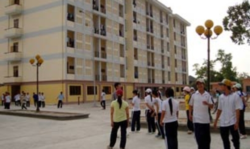 Xây dựng ký túc xá sinh viên: Cơ chế thoáng, tốc độ chậm
