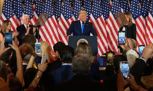 Ông Trump tuyên bố 