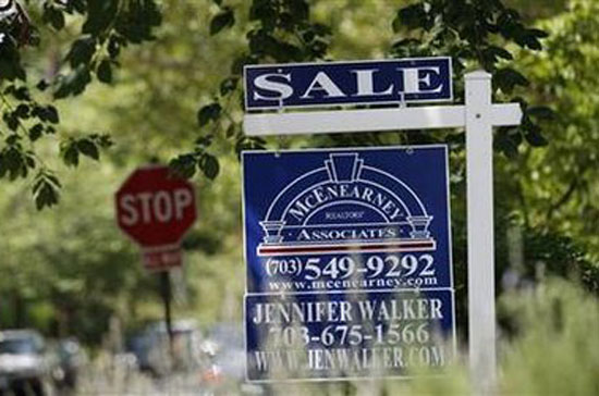 Doanh số nhà mới của Mỹ tăng vọt trong tháng 6/2010 - Ảnh: Reuters.