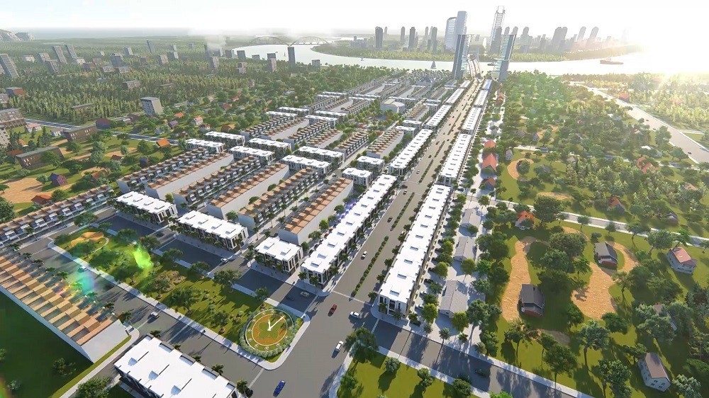 Bách Đạt Riverside được quy hoạch bài bản trên tổng diện tích hơn 23ha gồm 51 biệt thự, 707 nhà liền kề có diện tích hợp lý từ 110- 300m2.