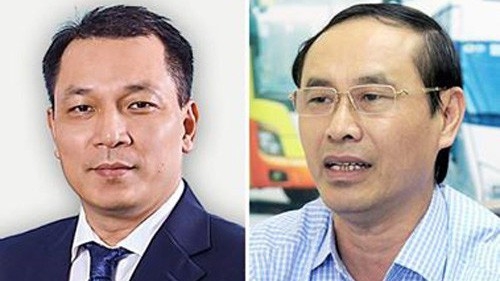 Thứ trưởng Bộ Công Thương Đặng Hoàng An và Thứ trưởng Bộ Giao thông Vận tải Lê Đình Thọ.