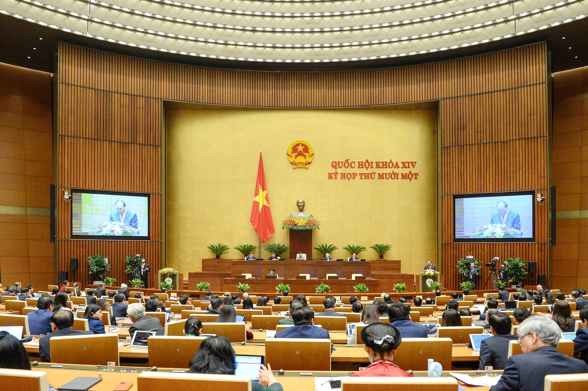 Toàn cảnh phiên họp - Ảnh: Quochoi.vn