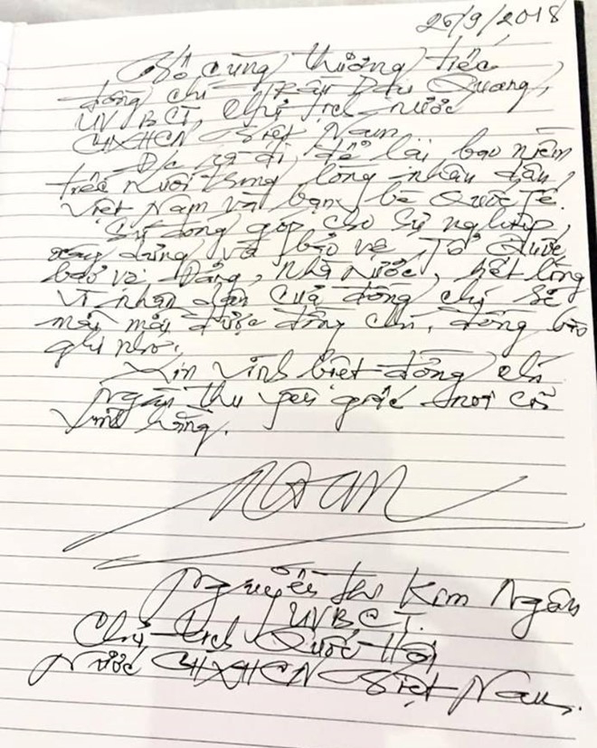 Hình ảnh lễ viếng Chủ tịch nước Trần Đại Quang - Ảnh 11.