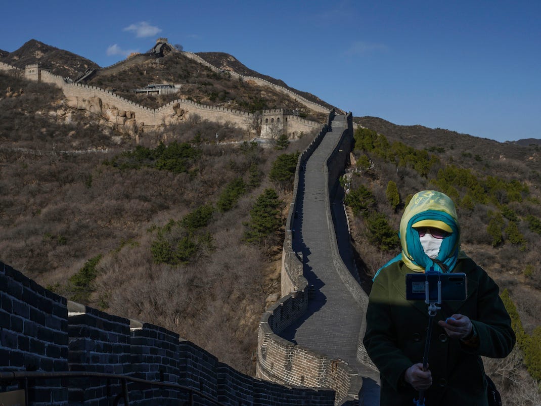 Tuy nhiên, từ ngày 25/1, điểm du lịch này phải đóng cửa hoàn toàn và phải tới hết tháng 3 mới mở cửa trở lại nhưng phải hạn chế lượng khách và thực hiện các biện pháp phòng dịch như kiểm tra thân nhiệt - Ảnh: Getty Images