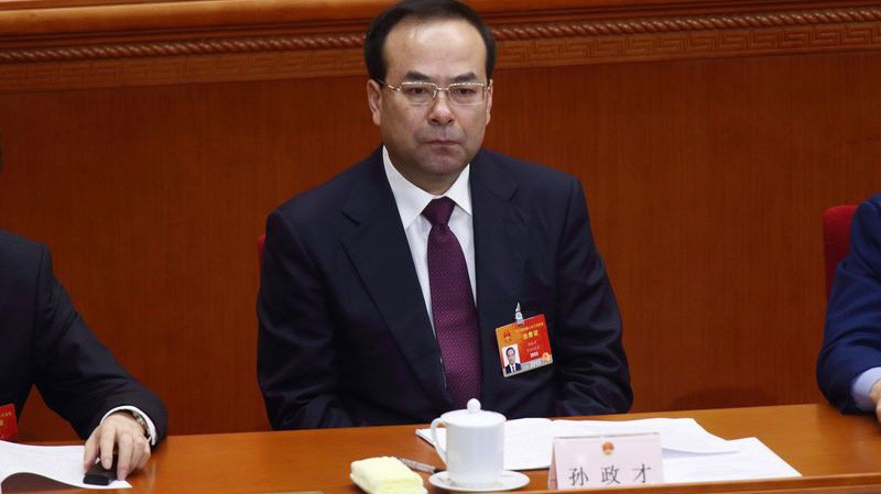 Tôn Chính Tài khi còn đương chức - Ảnh: Bloomberg.