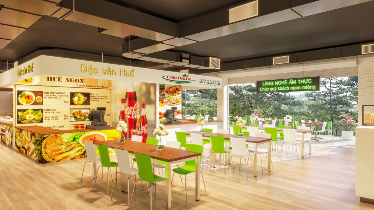 Sắp có khu foodcourt lớn nhất Đà Lạt dành cho du khách du lịch - Ảnh 2.