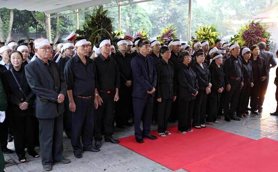 Lễ viếng nguyên Chủ tịch nước Lê Đức Anh - Ảnh 12.