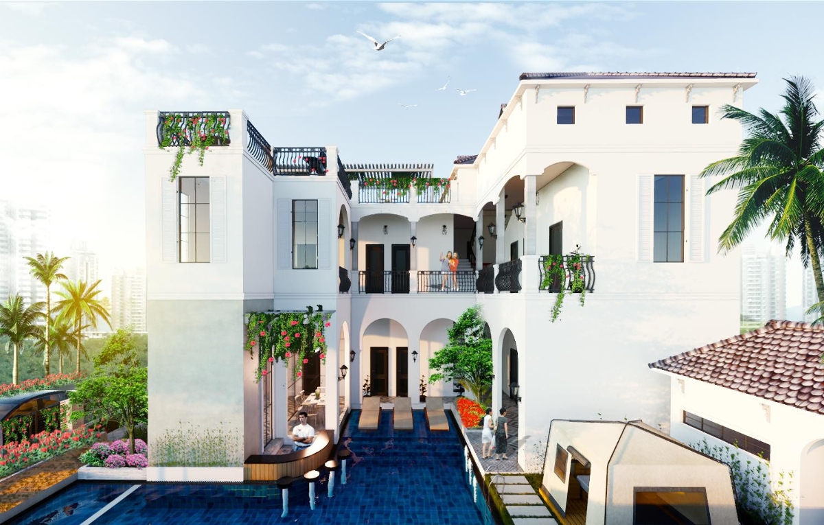 Xuất hiện biệt thự 11 phòng giá 7 tỷ trên đồi ngắm hoàng hôn đẹp bậc nhất Phan Thiết - Ảnh 2.