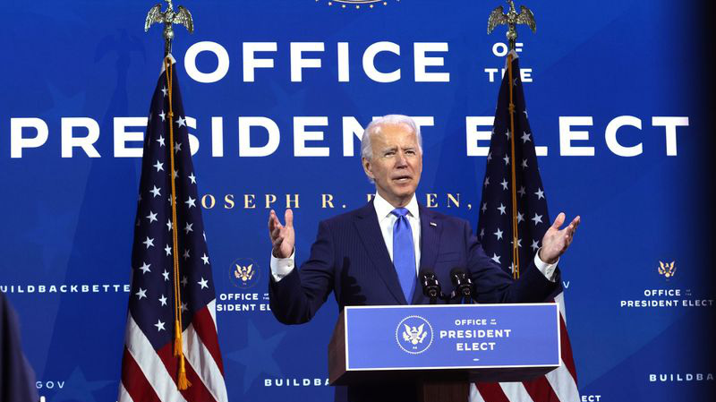 Tổng thống đắc cử Mỹ Joe Biden - Ảnh: Getty/Bloomberg.