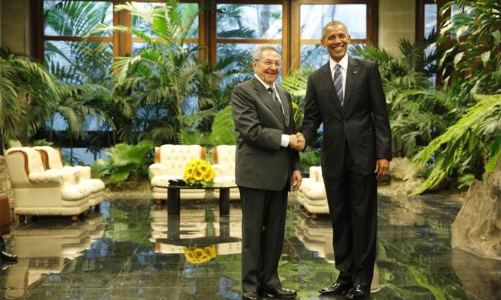 Obama - Castro trong cuộc gặp lịch sử