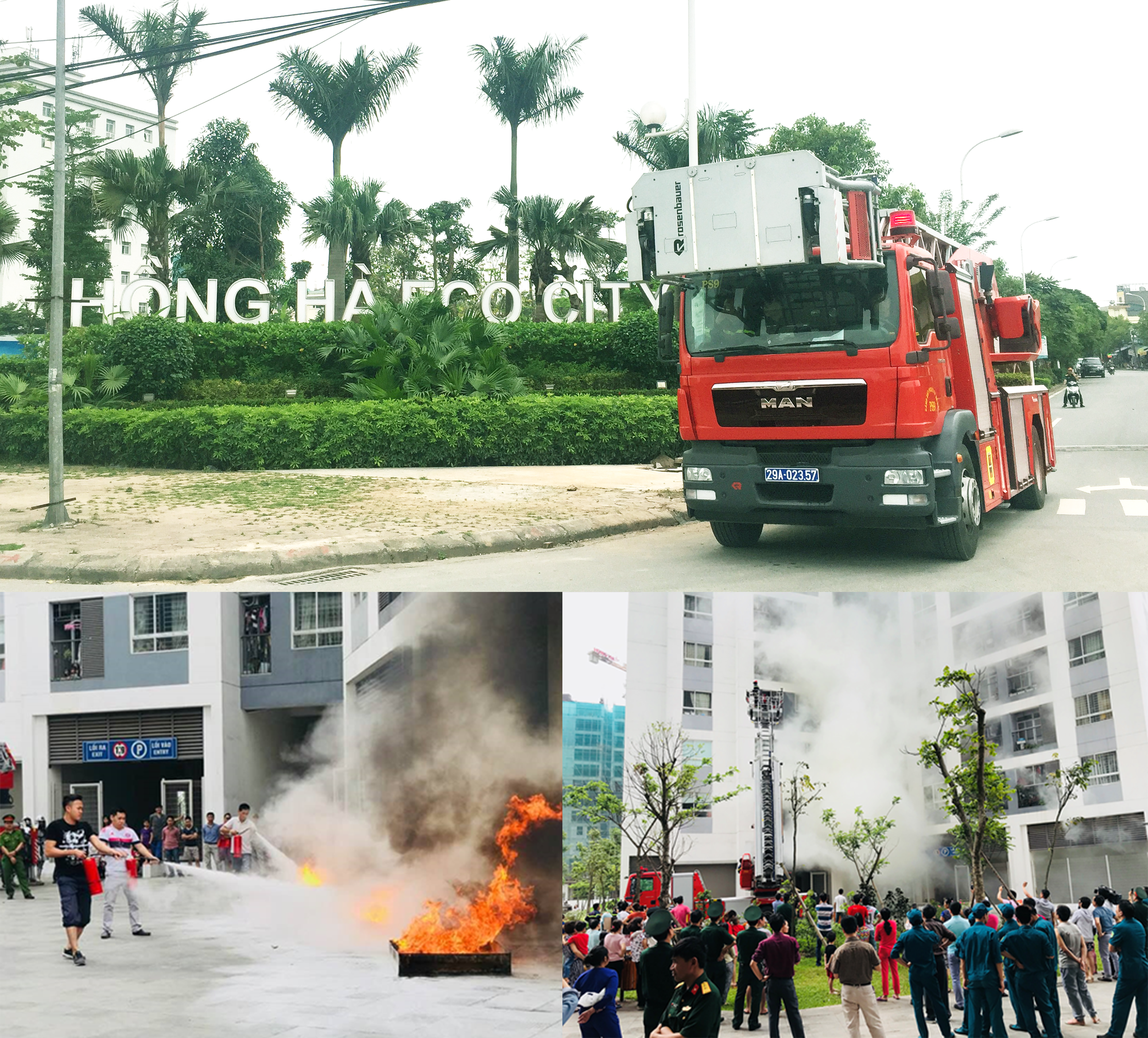 Chung cư Hồng Hà Eco City tổ chức thành công tập huấn phòng cháy chữa cháy - Ảnh 1.