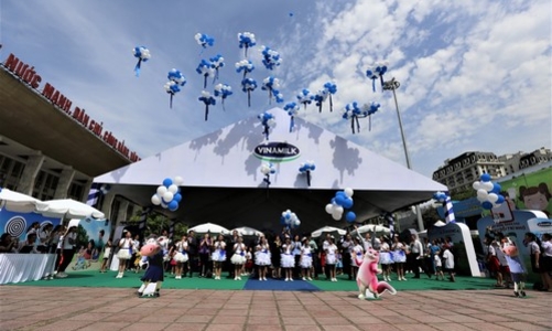 Vinamilk đồng hành hưởng ứng chương trình 