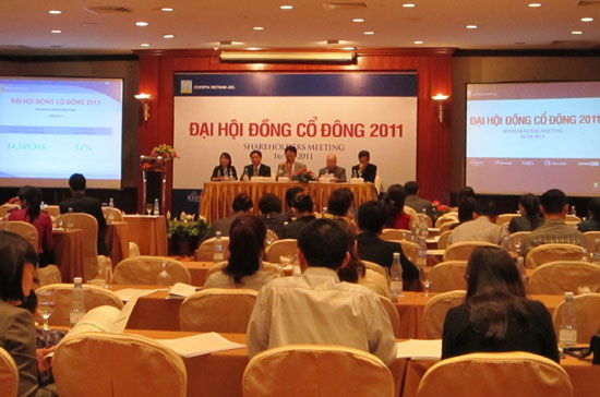 Đại hội cổ đông Everpia Việt Nam.