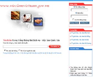 Giao diện trang chủ của website - Ảnh chụp từ màn hình.