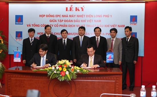 Lễ ký kết dự án.