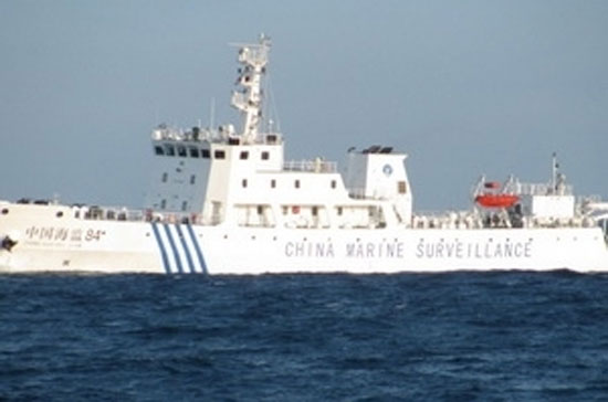 Tàu hải giám Trung Quốc mang số hiệu 84 vi phạm vùng biển của Việt Nam.