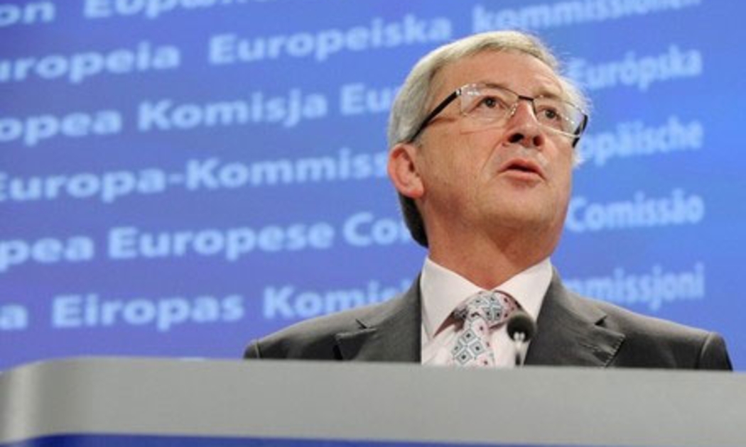 Thủ tướng Luxembourg, ông Jean-Claude Juncker, phát biểu ở Brussels (Bỉ) hôm 11/4 - Ảnh: Getty.