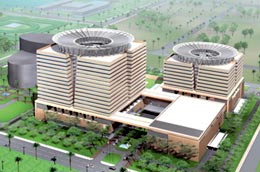 Phối cảnh Lotus Hotel theo thiết kế của Nhật Bản.