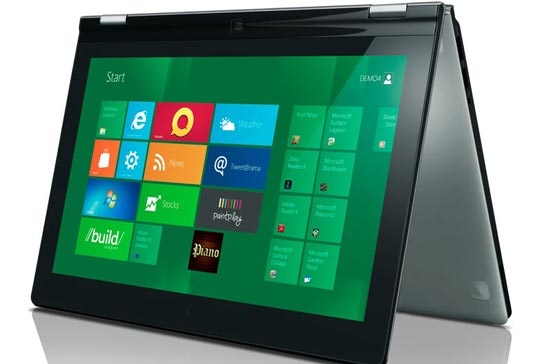 Ultrabook lai máy tính bảng đầu tiên tới từ nhà sản xuất Lenovo.