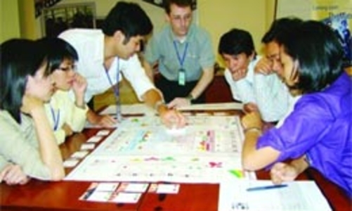 Chơi game để học kinh doanh