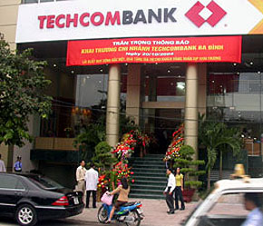 Trụ sở chính của Techcombank.