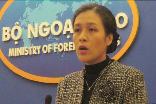 Người phát ngôn Bộ Ngoại giao Việt Nam Nguyễn Phương Nga.
