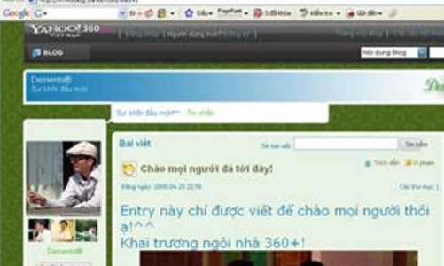 Hành lang pháp lý cho blog