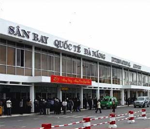 Một góc sân bay Đà Nẵng.