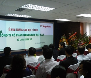 Năm 2009, Nakagawa Việt Nam đặt mục tiêu doanh thu thuần là 260 tỷ đồng, lợi nhuận sau thuế đạt 7 tỷ đồng.