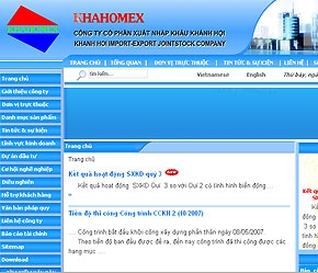 Khánh Hội cũng đã công bố hoạt động kinh doanh quý 3 trên trang thông tin điện tử của công ty.