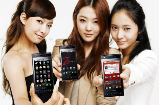 Optimus, dòng điện thoại bán chạy của LG sẽ được nâng cấp. 