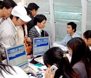 Các công ty chứng khoán đang bước vào một cuộc đua công nghệ mới - Ảnh: VnExpress.