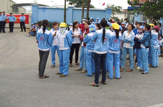 Tính đến ngày 30/6, cả nước đã xảy ra 440 cuộc đình công, tăng 18 vụ so với cả năm 2010.