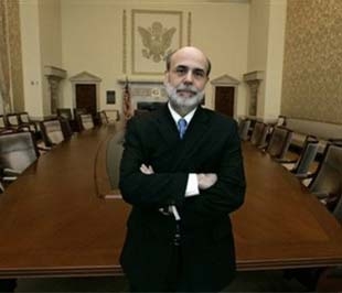 Chủ tịch Cục Dự trữ Liên bang Mỹ (FED) Ben Bernanke.